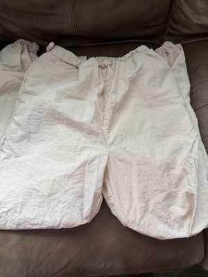 Primark White Teens Dress Pants Solid Pull-On Elastic Waist Size 11-12 Yrs