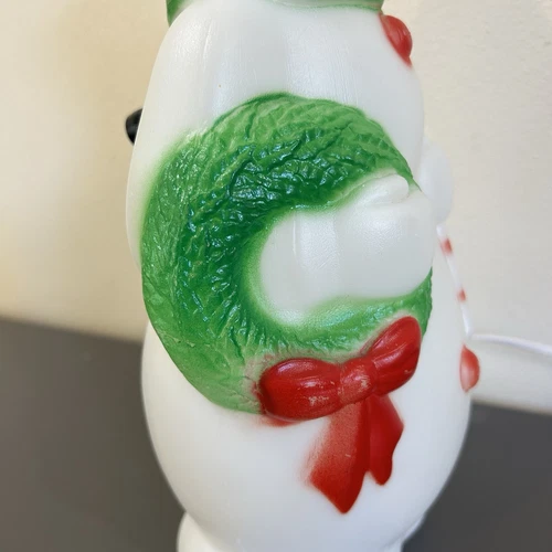 1968 Empire Snowman Blow Mold 13" Tabletop Christmas Light Up USA Vintage WORKS! - Picture 3 of 15
