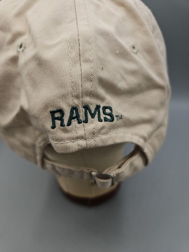 Colorado State Rams Top of World Adjustable Strapback Cap Khaki Dad Hat - Picture 4 of 10