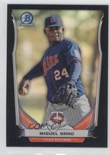 2014 Bowman Draft Top Prospects Chrome Black Refractor 35/75 Miguel Sano 2l4