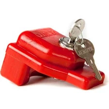 Plastic Air Brake Glad Hand Lock Keyed Alike Jendyk Enterprises Inc GLAD-XXX Red
