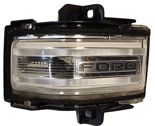 17 - 26 Super Duty OEM Ford Mirror Signal Lamp Lens LH Driver Side  Cracked lens
