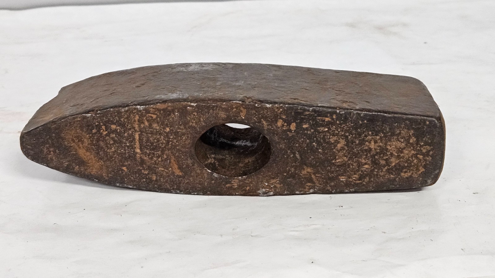 Vintage 8 lb. Atha Tool Co. Hammer Head  Blacksmith tool w/ horseshoe Logo