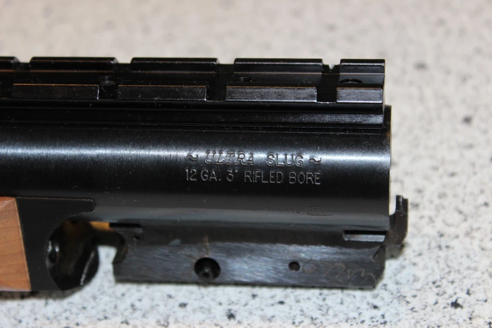 H&R 12 Gauge 3" Ultra Slug Barrel Fully Rifled W Scope Base with forearm - Image 2 of 4