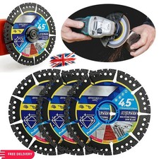 Diamond Multi-Purpose Saw Blades, 4.5 Inch Heavy Duty Diamond Cutting