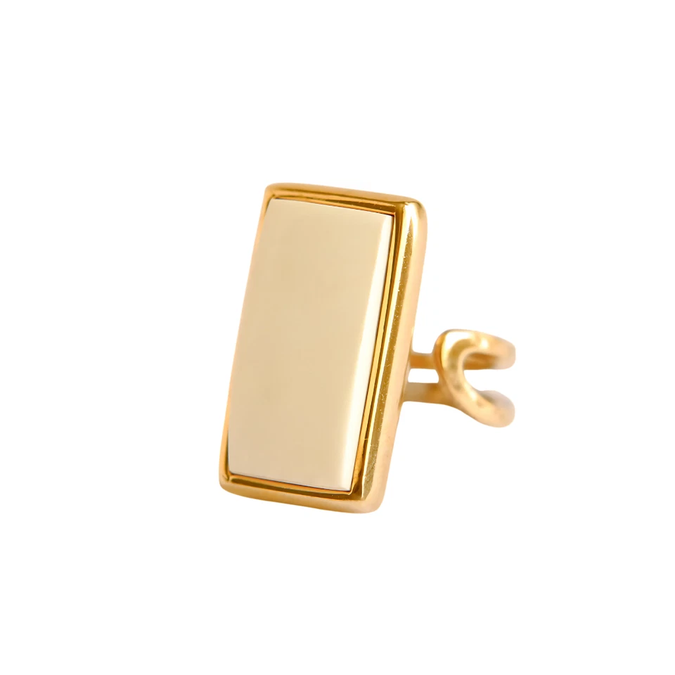 Anillo Ámbar Blanco Báltico Chapado en Oro 14k Plata 925 Ajustable Hueso Ámbar Joyería Foto 3 de 4