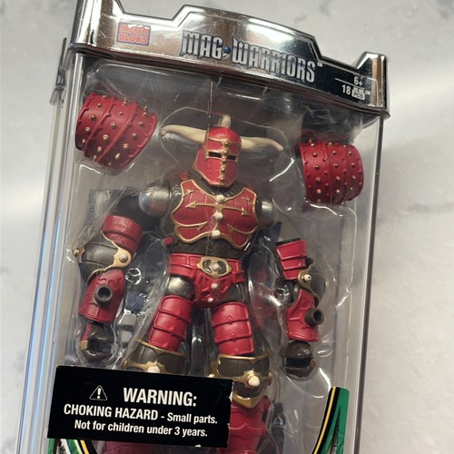 Mega Bloks Mag Warriors Scorch Magnetic Figure #9012 2006 NEW SEALED - Picture 5 of 15