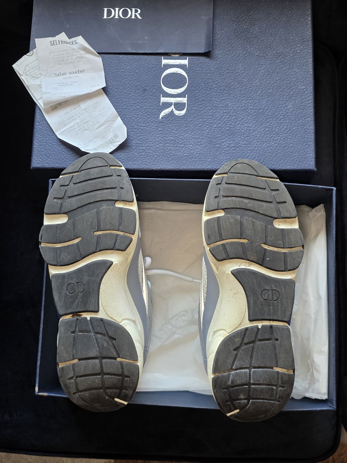 Dior B22 Trainers - Baby Blue image 7