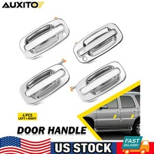 Fit 2002-2006 Chevy Avalanche Chrome Front Rear Door Handle Covers 4pcs Fit 2002-2006 Chevy Avalanche Chrome Front Rear Door Handle Covers 4pcs