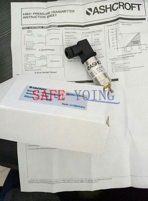 1PCS NEASHCROFT pressure sensor KM41 0-10V DC12-32V servo system sensor 0-400Bar