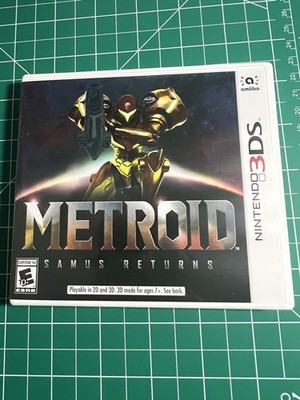 Metroid: Samus Returns (Nintendo 3DS, 2017) Complete in Case Authentic