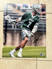 Pat Spencer Warriors Loyola University Maryland Lacrosse 11x14 signed Beckett