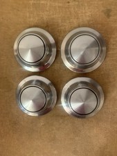 A Vintage Set Of Four 6 Hubcaps Center Caps Wheel Covers