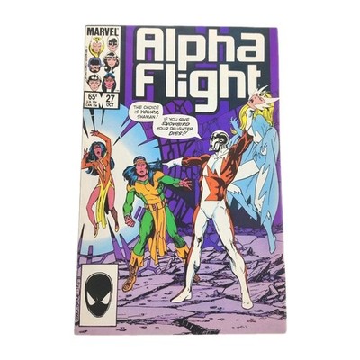 Alpha Flight #27 VF Marvel 1985 -Buy 5 Get 1 FREE + Combined Shipping