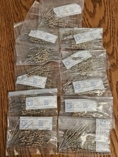 Lot Of 1/2W 5 Carbon Film Resistors Assortment