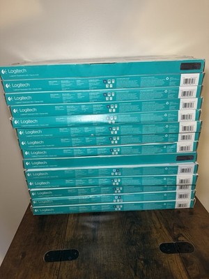 Logitech K120 USB Keyboard for PC - Black (lot of 14)