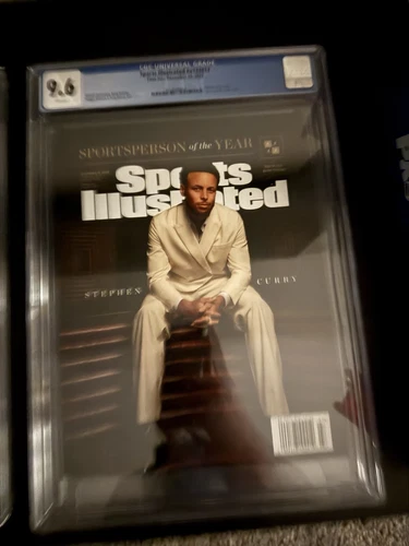 Sports Illustrated 2022 Sports Person Of The Year Stephen Curry CGC 9.6 - POP 4