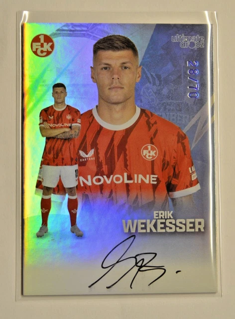 Ultimate Dropz Fußball 125 Jahre 1.FC Kaiserslautern - Erik Wekesser Auto 28/70