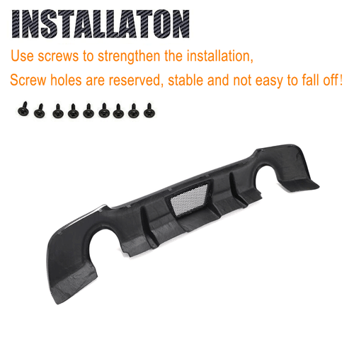 Carbon Diffusor Stoßstange Spoiler Heckansatz Für BMW 3er E92 E93 M Paket 08-11 - Bild 10 von 12