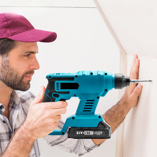 Brushless Cordless Electric Hammer Electric Pick Triple Power Impact Drill - Picture 2 of 9