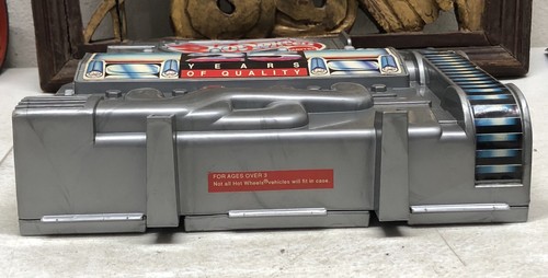 Hot Wheels 1992 Hot Wheels 25 Years of Quality 18 Car Carrying Case GRAY Box - Picture 9 of 16