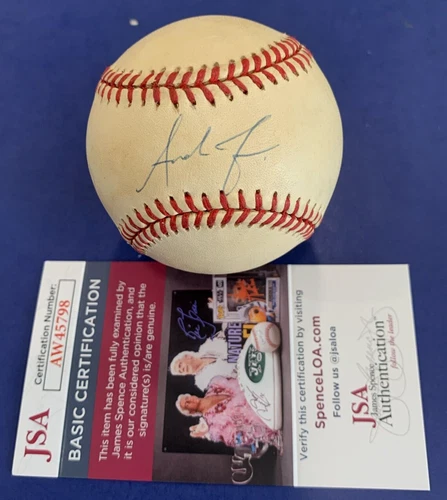 Andruw Jones Signed ONL Baseball JSA AW45798 hw1