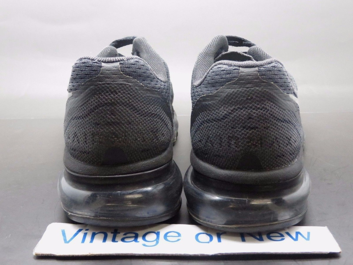 Nike Air Max 2014 Black/Reflect Silver-Anthracite-Dark Grey Size Mens 10 Name: Nike Air Max Plus “Black/Metallic Silver”Colorway  main image 3