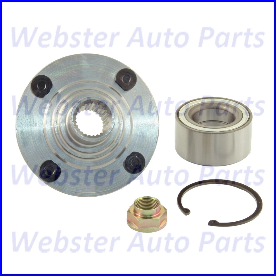 Kit de buje de cojinete de rueda delantera para Ford Contour y Mercury Cougar y Mystique Foto 3 de 4