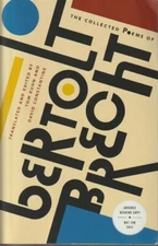 Paperback ARC/ uncorrected proof out of print Collected Poems of Bertolt Brecht