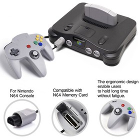 2Pack N64 Controller Joystick Gamepad Long Wired for Classic Nintendo 64 Console