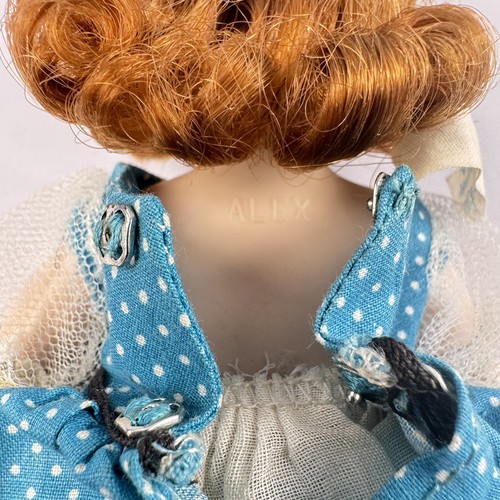 Muñeca Madame Alexander 8" 1955 "Little Edwardian" #415 Pelirroja 1953-55 De colección SLW - Imagen 21 de 24