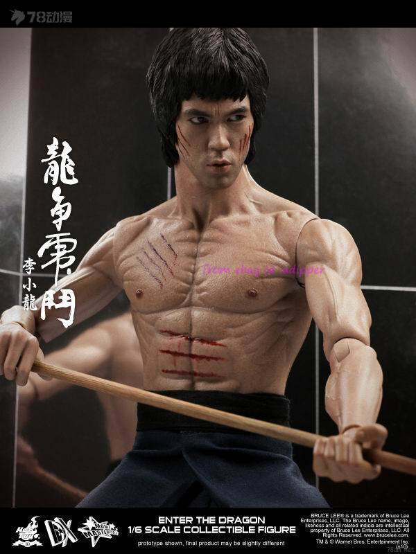 スポーツ BRUCE LEE ENTER THE DRAGON DX04 Perfect Hot Toys Dx04 Enter The Dragon 1/6 Bruce Lee Action Figure