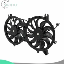 Radiator Condenser Cooling Fan Assembly Electric For 2008 2009-2013 Infiniti G37