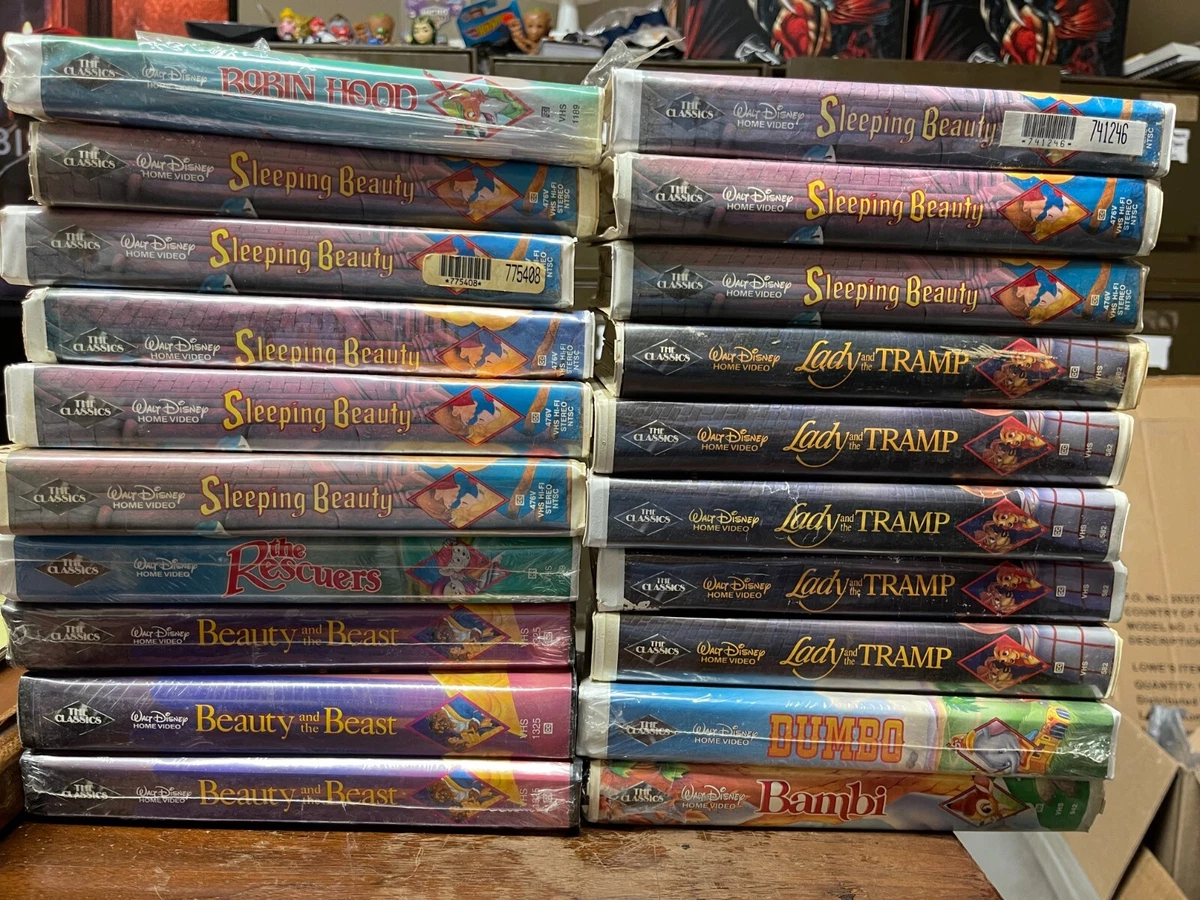Sealed Disney VHS Tapes (8) blog.knak.jp