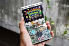 Backlit IPS LCD GBAsp Mod Nintendo Gameboy Advance SP  Mirror Clear Candy