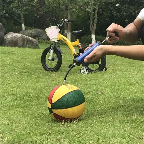 Portable Air Pump Kit with Needle,Nozzle, Extension Hose for Soccer Basketball - Picture 6 of 6