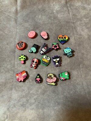 16 Croc Shoe Charms Lot
