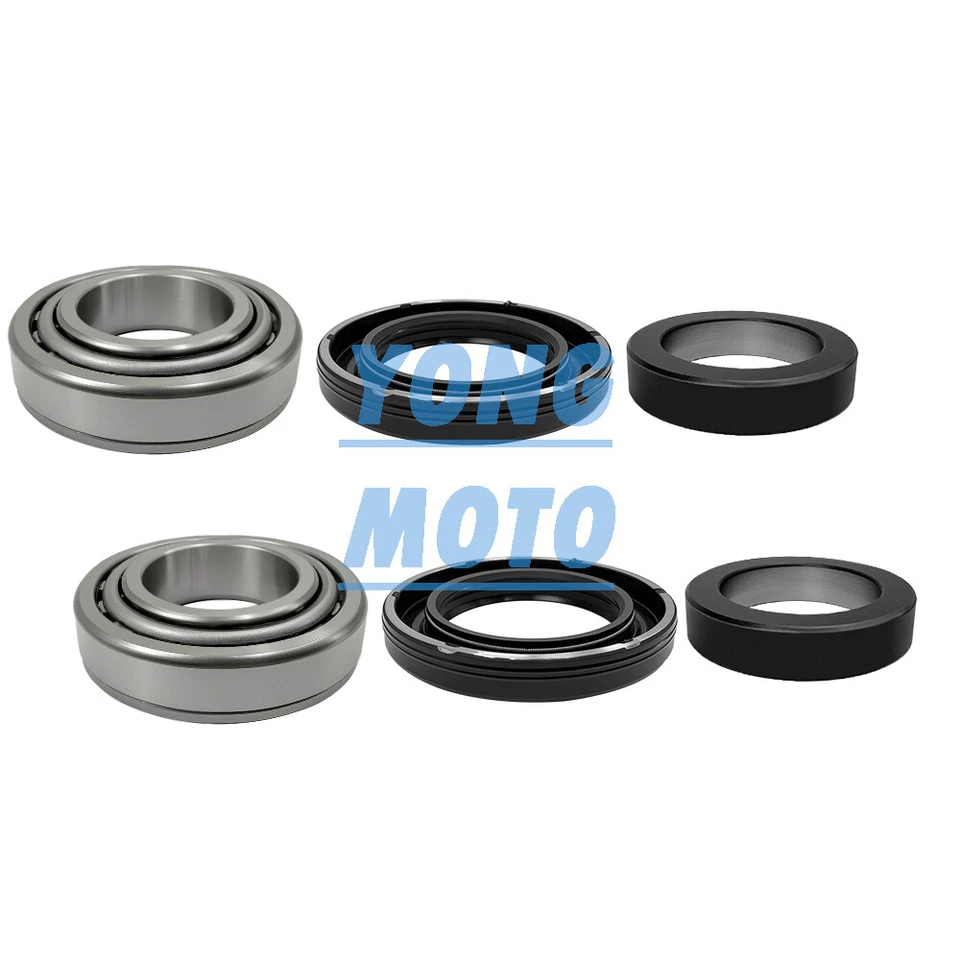 2 Pack Rear Wheel Bearing Seals Kit for Dana 44 Jeep Wagoneer Wrangler TJ XJ J10 Foto 2 de 4