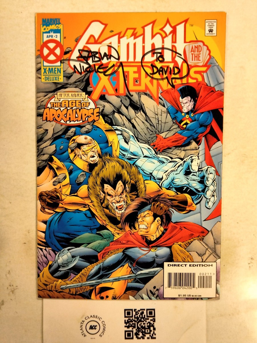 アメコミ YY Gambit & The Externals # 2 NM Marvel Comic Book Signed By Fabian