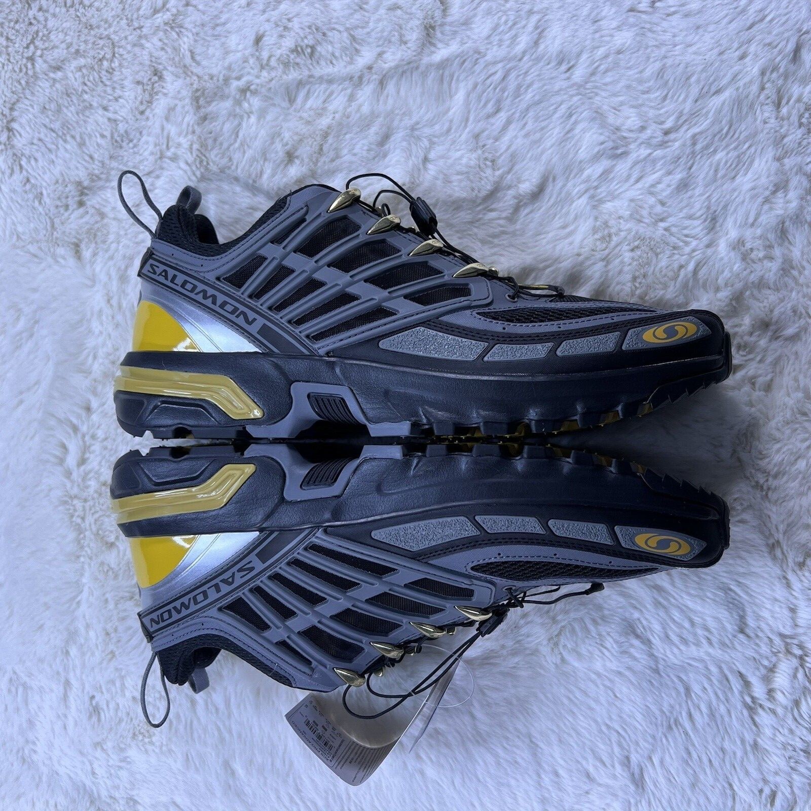 Salomon ACS Pro Advanced Sneakers Uomo Taglia 13 Silenzioso Tonalità Nero Antico Moss