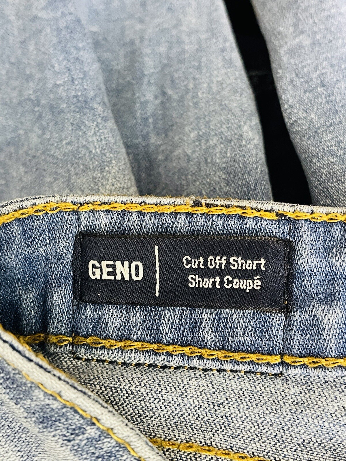 TRUE RELIGION WOMENS GENO SHORTS 12 Blue Cut Off Coupe Artsy Outdoorsy Bermuda thumbnail 8