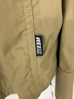 Chemise De Randonnée REI Co-op Homme - Manches Longues, Kaki, Taille XL