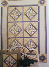 Quilt Hand Pieced Pattern machine Applique Wall Hanging Tomaszewski Quilting 
