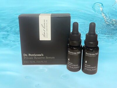 Dr. Perricone s PRIVATE RESERVE SERUM Face Treatment Set of Two 0.5 oz ec  NIB
