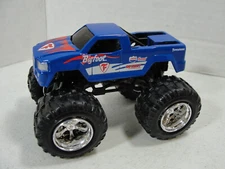 MOTOR MAX BIGFOOT BLUE 1:64 DIECAST  MONSTER TRUCK FIRESTONE