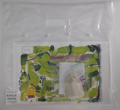 eagle huck golf board game - pink razor edge dice
