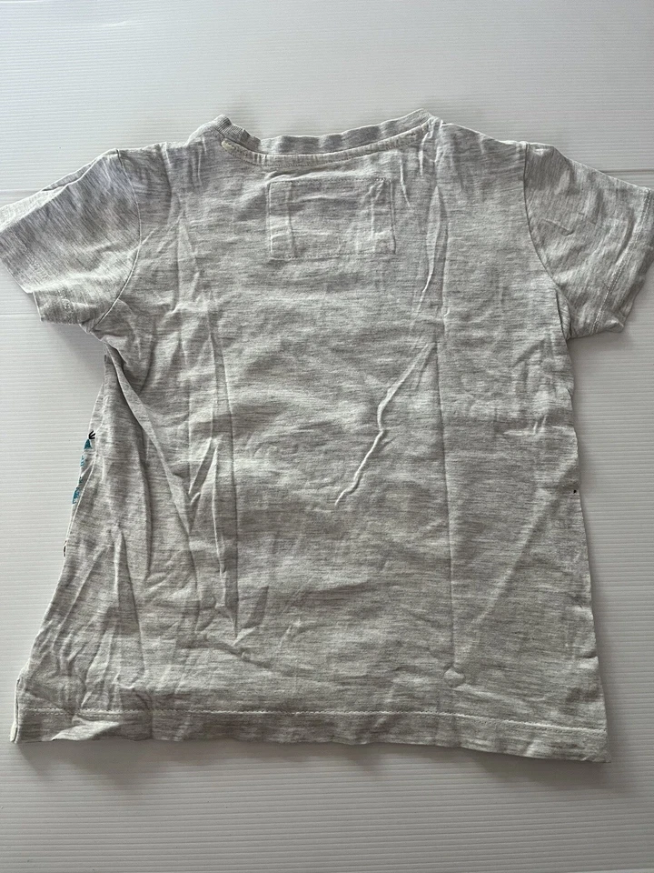 Lot Of 3 Boys Desigual Tee T-shirts Size 4 Cotton Short And Long Sleeve Graphic - Image 4 of 4