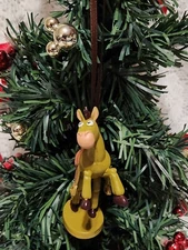DISNEY STORE PIXAR TOY STORY BULLSEYE WOODY HORSE CUSTOM CHRISTMAS ORNAMENT CUTE