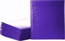 PURPLE COLOR POLY BUBBLE MAILERS SHIPPING PADDED BAGS MAILING ENVELOPES ANY SIZE