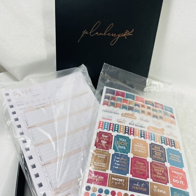 Planberry Food Sticker & Replacement Pages For A5 Size 5.8 X 8.3  NO BOOK